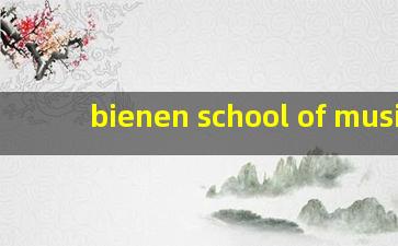 bienen school of music